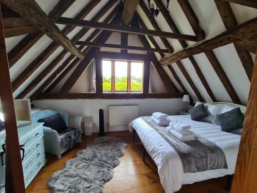 Rural, Peaceful Barn In The Shropshire Countryside