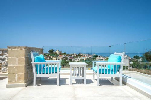 Villa Aiolos ? Sea View ? Pool ? Gym ? Sauna