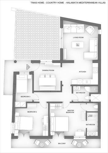 Linas Home - Kalamata Mediterranean Villas