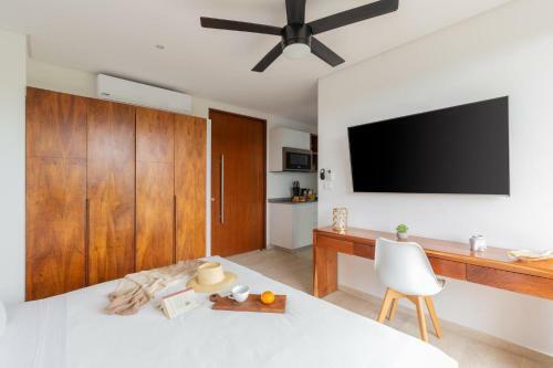 Luxury Ph Studio With Priv Rooftop Pool Gym