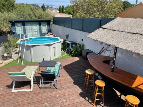 Villa de 100m2, Avec Piscine, 6/7 Personnes