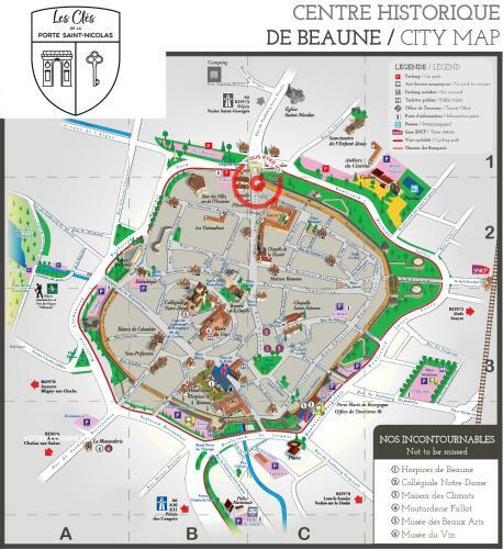 Apartamento E - Les Cl�s de La Porte St-nicolas - Parking - Centre - Lgt Beaune