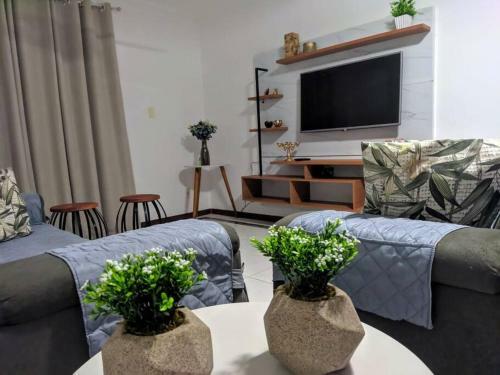 Lindo Apartamento Peracanga Com Vista Para O Mar