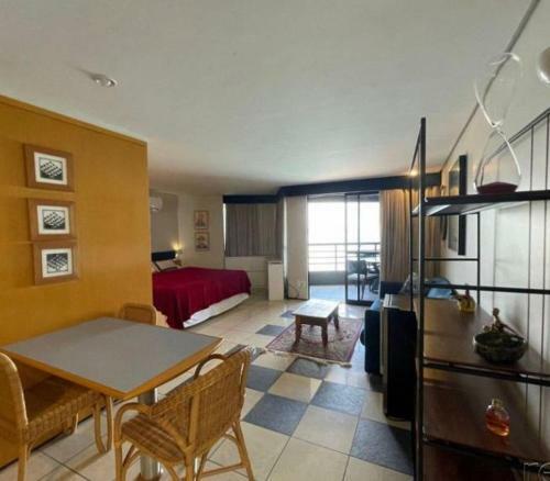 Apartamento Flat Iate Plaza Na Beira Mar Com Vista Mar