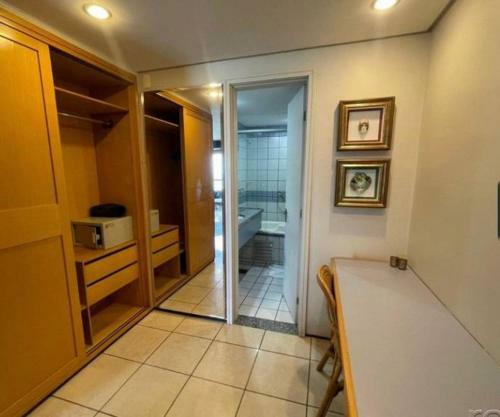 Apartamento Flat Iate Plaza Na Beira Mar Com Vista Mar