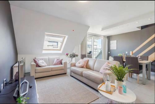 Apartamento Cosy Duplex In Westende Met 3 Slpk