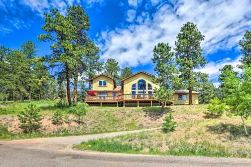 Grand Conifer Retreat With Large Furnished Deck