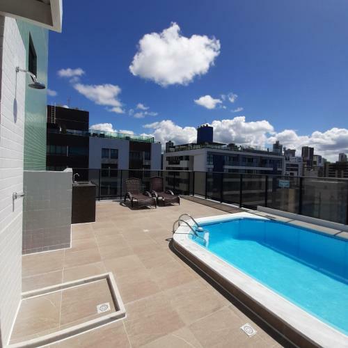 Apartamento Frapp 201 Flat Pertinho Da Orla Do Cabo Branco
