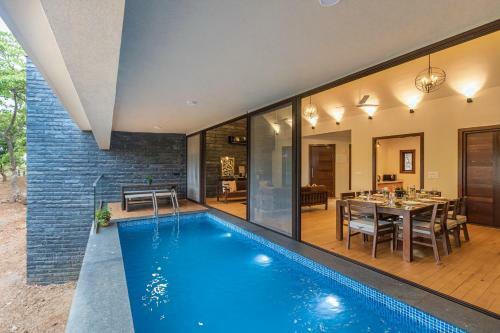 Saffronstays Yahvi Waters By Kosha Villas, Pawna