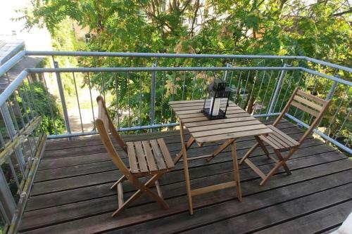 Apartamento Modern Studio08 With Big Balcony In The Neustadt