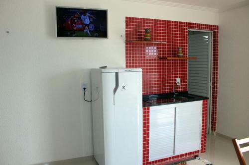 Apartamento Flat Com Varanda E Vista Mar