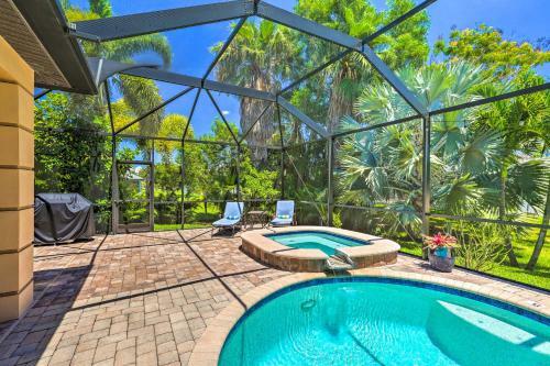 Tropical Cape Coral Retreat With Lanai And Pool!
