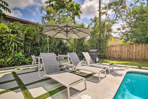 Fort Lauderdale Home Near Shops, Cafes, Beach