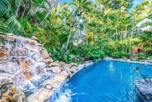 Tropical Jungle Pool Oasis