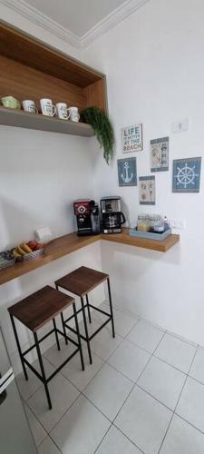 Apartamento Requinte E Conforto Com M�veis Novos E Vista Mar
