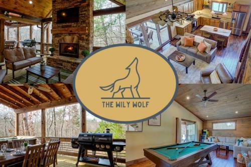 New/luxurious Cabin W/ Hot Tub, Arcade, Fire Pit