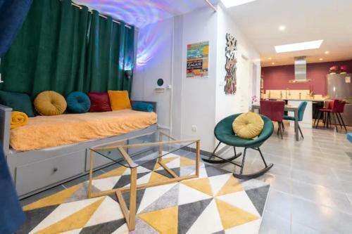 Apartamento Appart Amazonas Calais - Proche Gare & Plage de Sable Fin