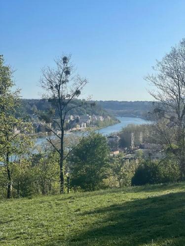 Apartamento Charmant Studio Avec Piscine Et Vue Sur Lyon