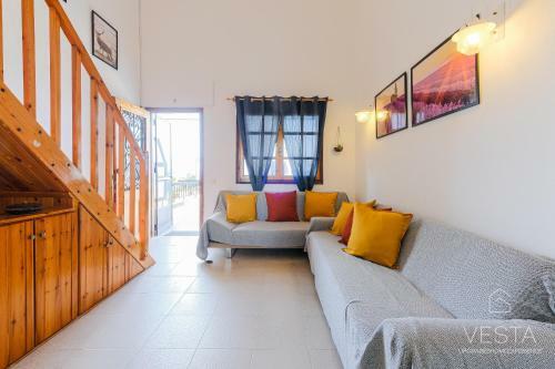 Ilios Loft Apartment With Sea Views, 200m From Beach