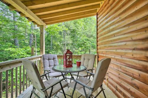 Smoky Mountain Cabin Hideaway With Fire Pit!