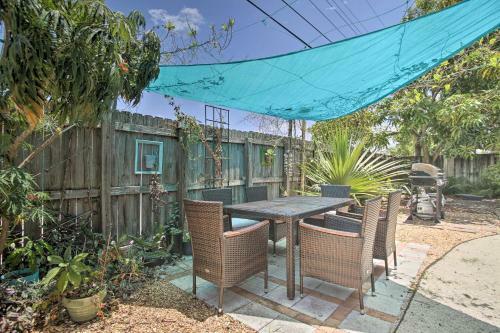 Apartamento Tropical Apt With Patio, Mins To The Beaches!