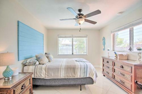 Apartamento Tropical Apt With Patio, Mins To The Beaches!