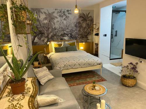 Superbe Appartement Avec Jacuzzi Avec Jardin Priv�