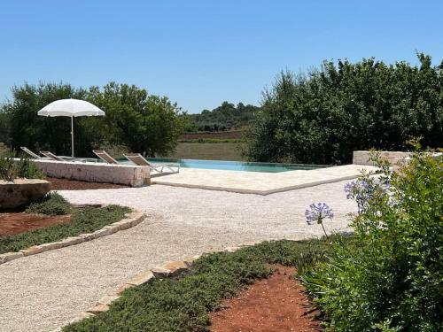 Villa Trullidamare A Ceglie Messapica, Con Piscina