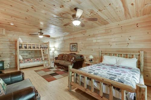 Villa Cabin Near Helen, Ga Hot Tub & Firepit