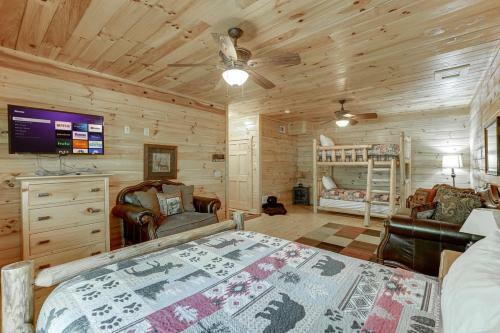 Villa Cabin Near Helen, Ga Hot Tub & Firepit