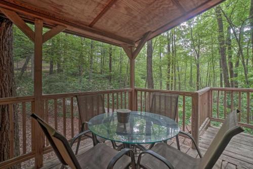 Tranquil Nw Georgia Cabin With Private Hot Tub