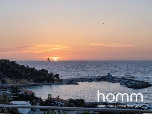 Villa Icarus Blue Zone Homm Sea View Retreat With Pool