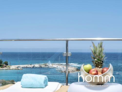 Villa Icarus Blue Zone Homm Sea View Retreat With Pool