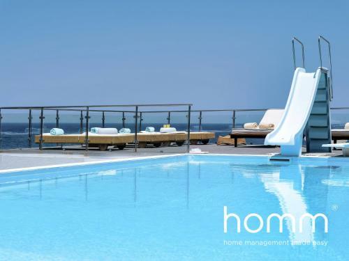 Villa Icarus Blue Zone Homm Sea View Retreat With Pool