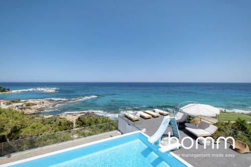 Villa Icarus Blue Zone Homm Sea View Retreat With Pool