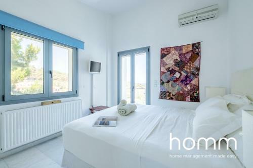 Villa Icarus Blue Zone Homm Sea View Retreat With Pool