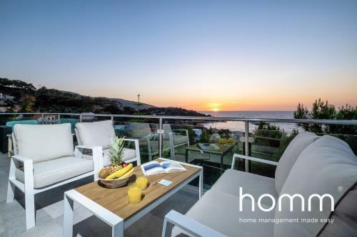 Villa Icarus Blue Zone Homm Sea View Retreat With Pool