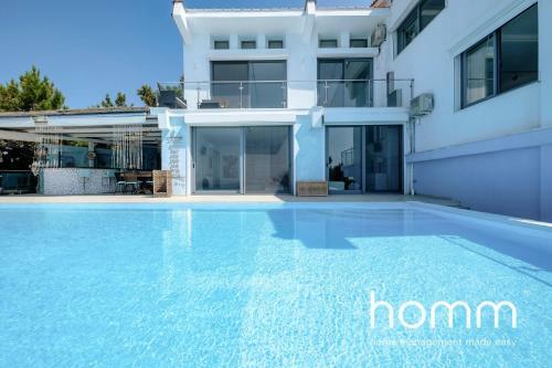 Villa Icarus Blue Zone Homm Sea View Retreat With Pool