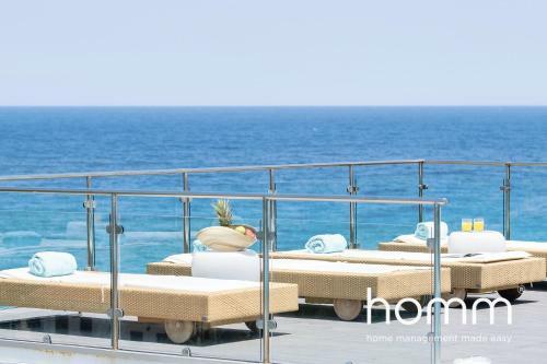 Villa Icarus Blue Zone Homm Sea View Retreat With Pool