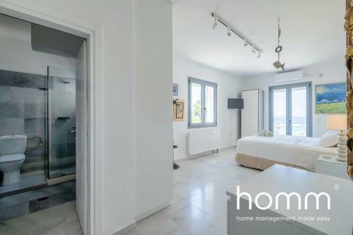 Villa Icarus Blue Zone Homm Sea View Retreat With Pool