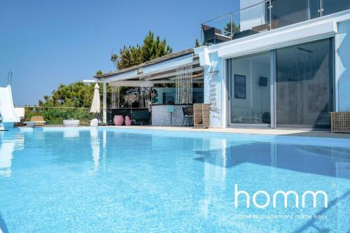 Villa Icarus Blue Zone Homm Sea View Retreat With Pool