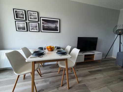 Apartament Antracytowy Gdynia Beauforta