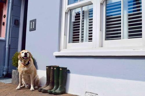 Luxury Central Townhouse, With Bbq Cabin & Parking