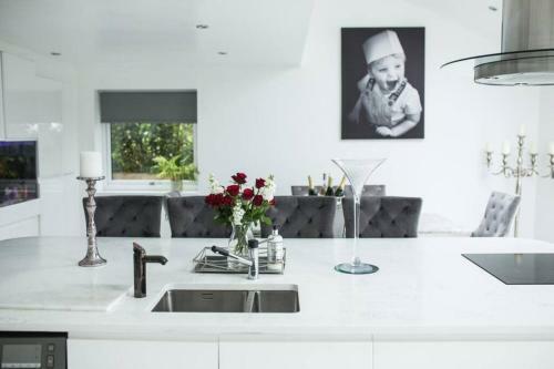 Glamorous Town House With Hot Tub