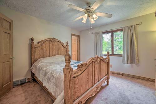 Mancelona Home With Deck, 8 Mi To Torch Lake!