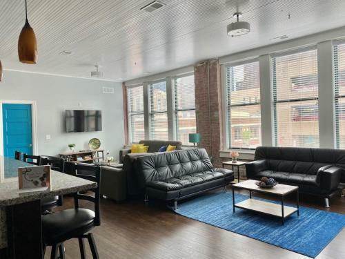 Apartamento 1480sq Ft 2br 2ba Loft Downtown Kc Historic Build