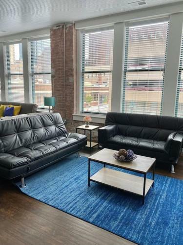 Apartamento 1480sq Ft 2br 2ba Loft Downtown Kc Historic Build