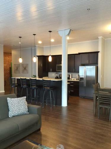 Apartamento 1480sq Ft 2br 2ba Loft Downtown Kc Historic Build