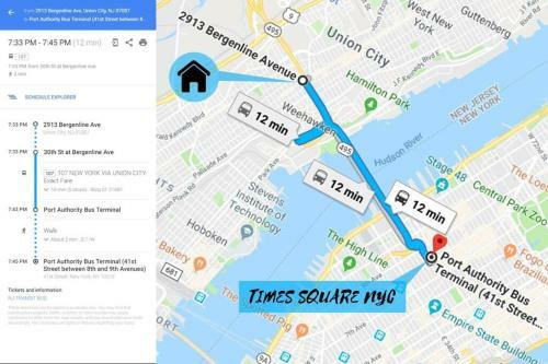Apartamento 13 Minutes To Midtown Manhattan!