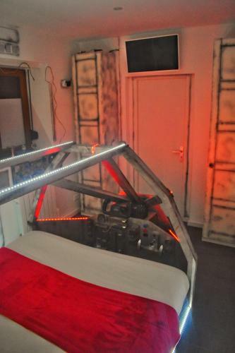 Apartamento -galaxy Spa-jacuzzi-insolite-4pers-jardin-spa-clim